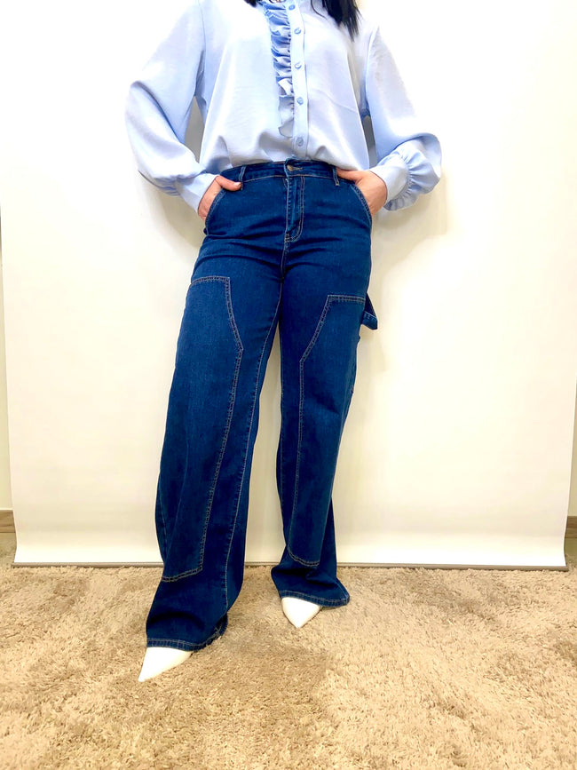 Jeans cargo fit