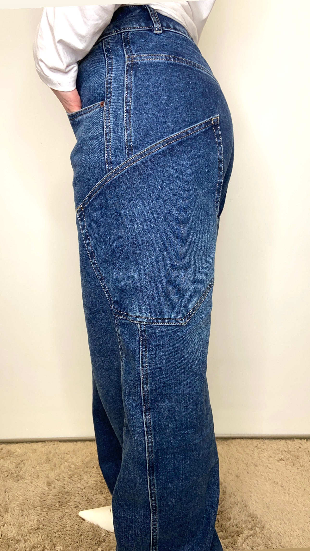 Jeans Balloon Beet