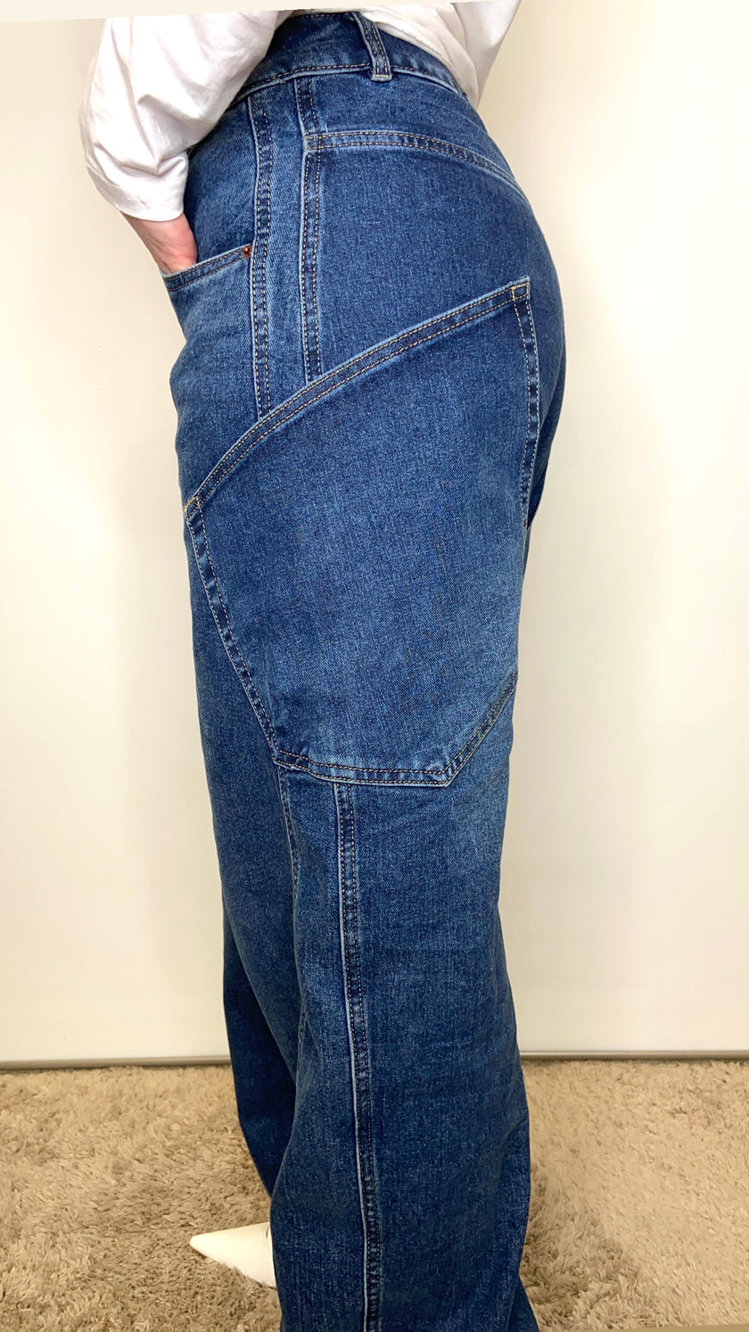 Jeans Balloon Beet