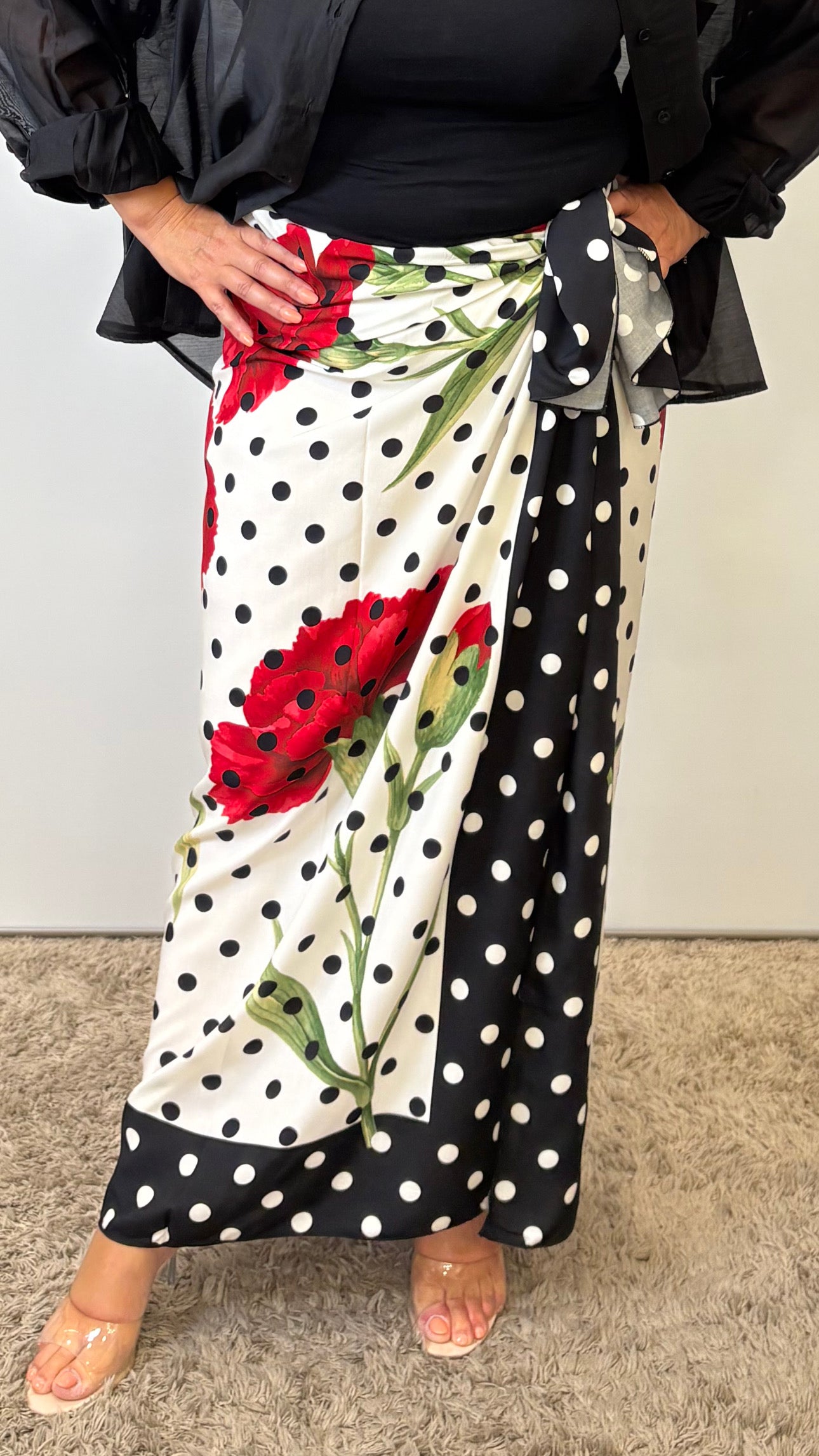 Pareo Rose Bow