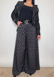 Pantaloni Maxi Bow