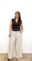 Pantaloni Maxi Bow