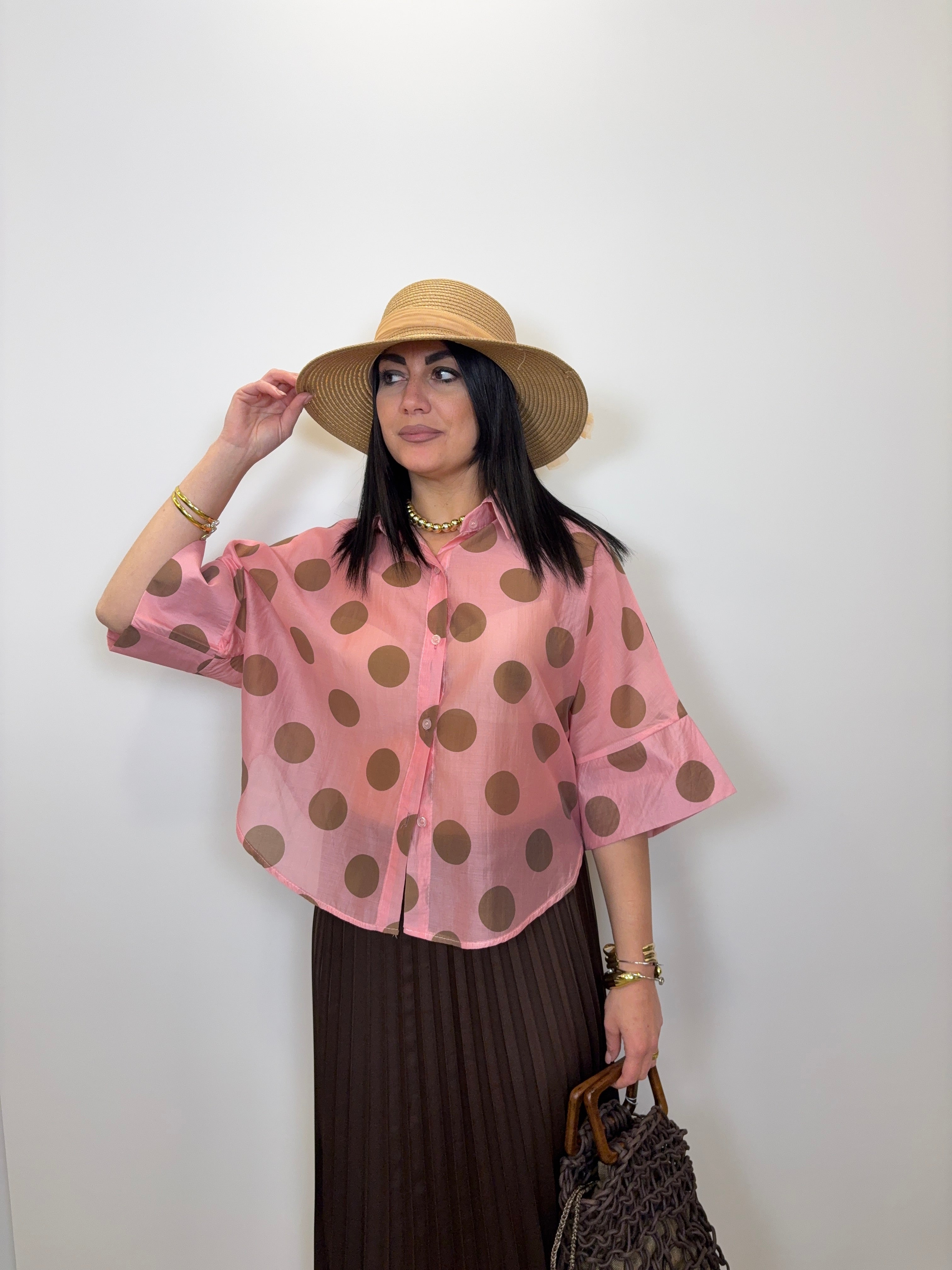 Camicia Bow