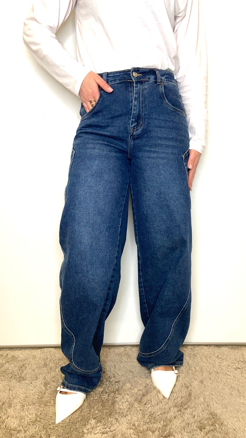Jeans Balloon Beet