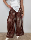 Pantaloni Maxi Bow