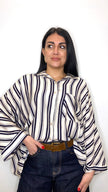 Camicia Striped Maxi